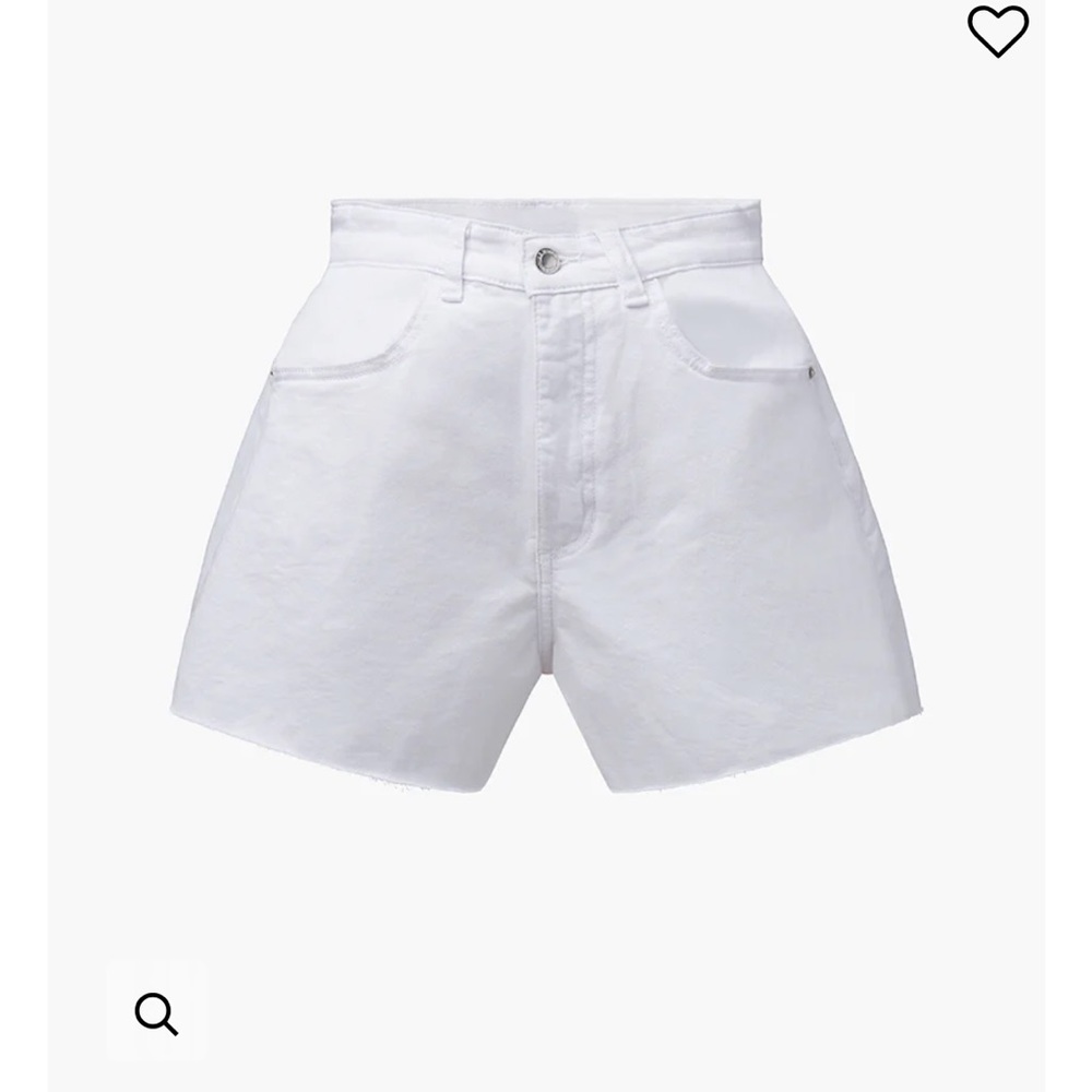 WeWoreWhat Flare Stretch Twill Denim Bell Short